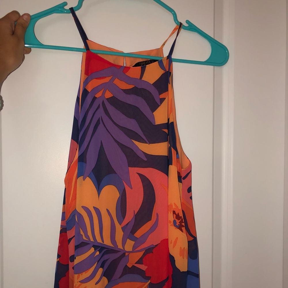 (SOLD) Tropical Dress